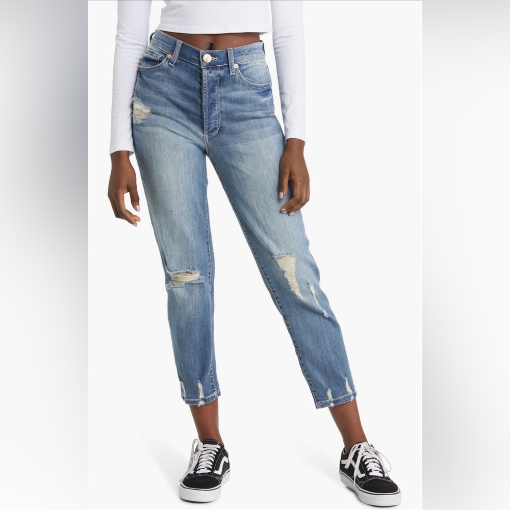 STS Blue Christy High Waist Crop Tapered Jeans